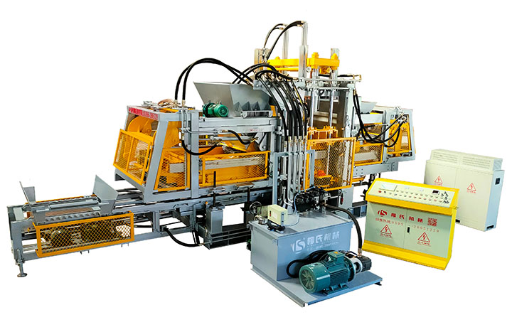 LS—歐版系列PC仿石磚機、透水磚機、路沿石磚機等多功能一體機