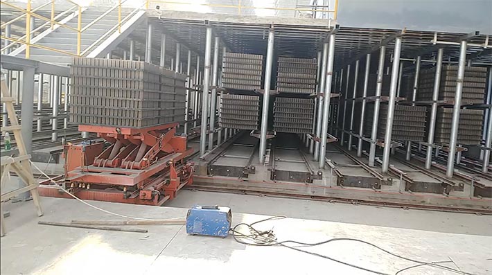 免燒磚軌道窯、免燒磚養(yǎng)護(hù)窯