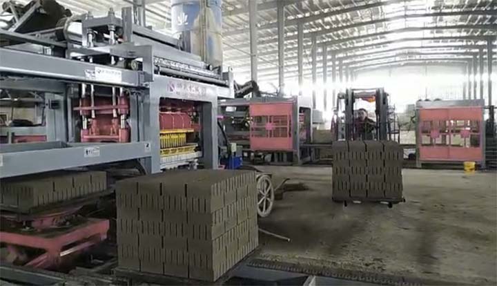 免燒磚機、水泥磚機-應用案例