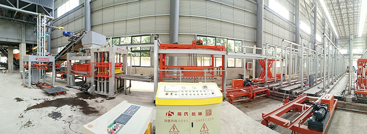 RGV子母車全自動制磚線