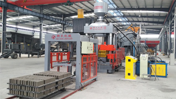 液壓磚機處理固廢、泥巴磚