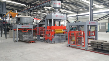 液壓磚機處理固廢、泥巴磚