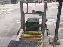 自動(dòng)收磚機(jī)、碼垛機(jī)帶浸水效果